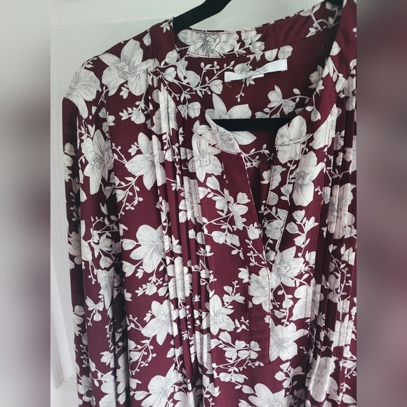 Alfred Sung Floral Print Plus Size Blouse Size XXL - Picture 2 of 7